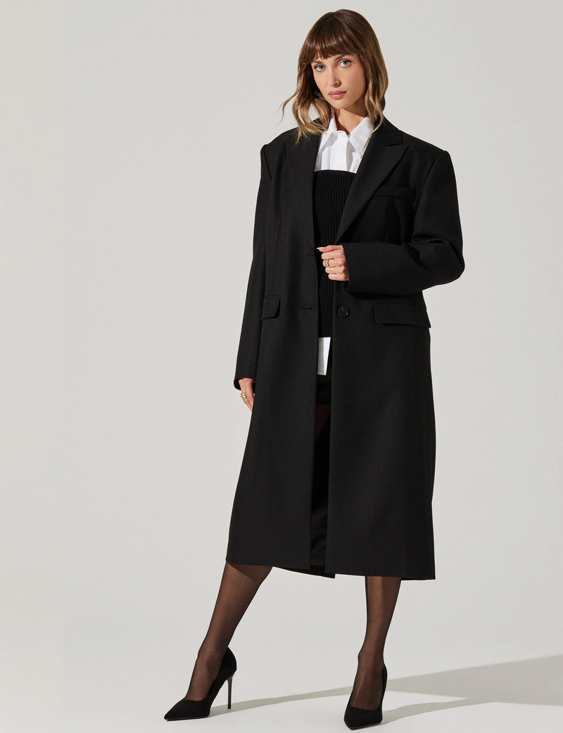 Brylee Coat, Black