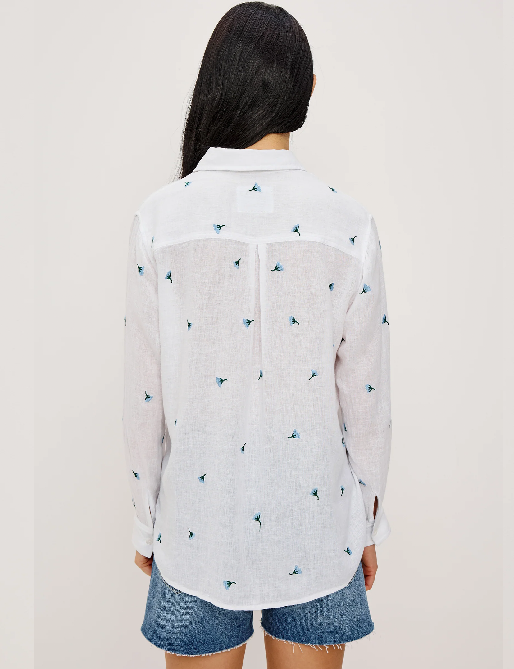 Charli Shirt, Bluebell Carnations