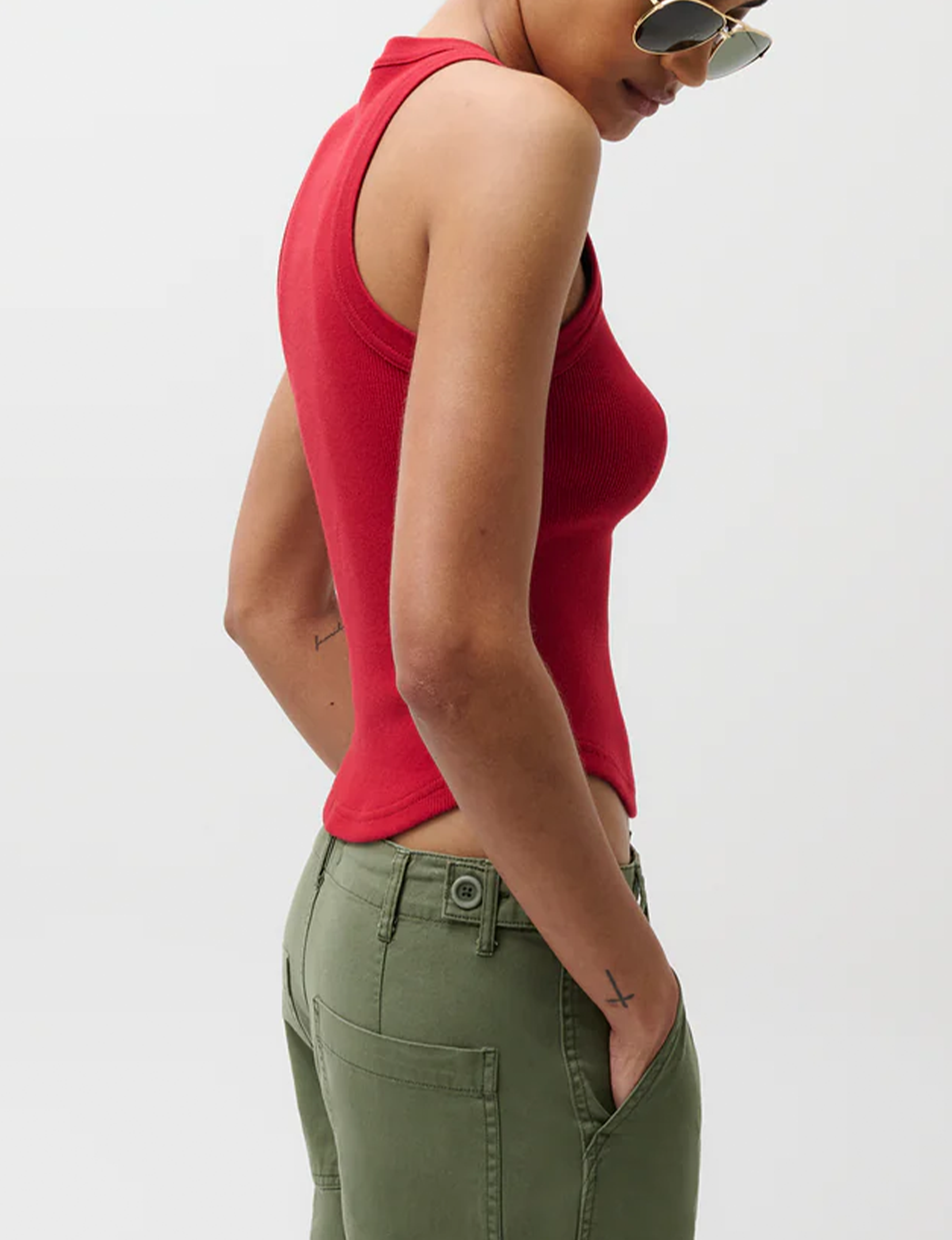 Nissi Tank Top, Racer Red