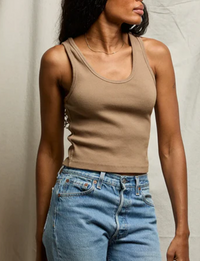 Blondie Tank, Mocha