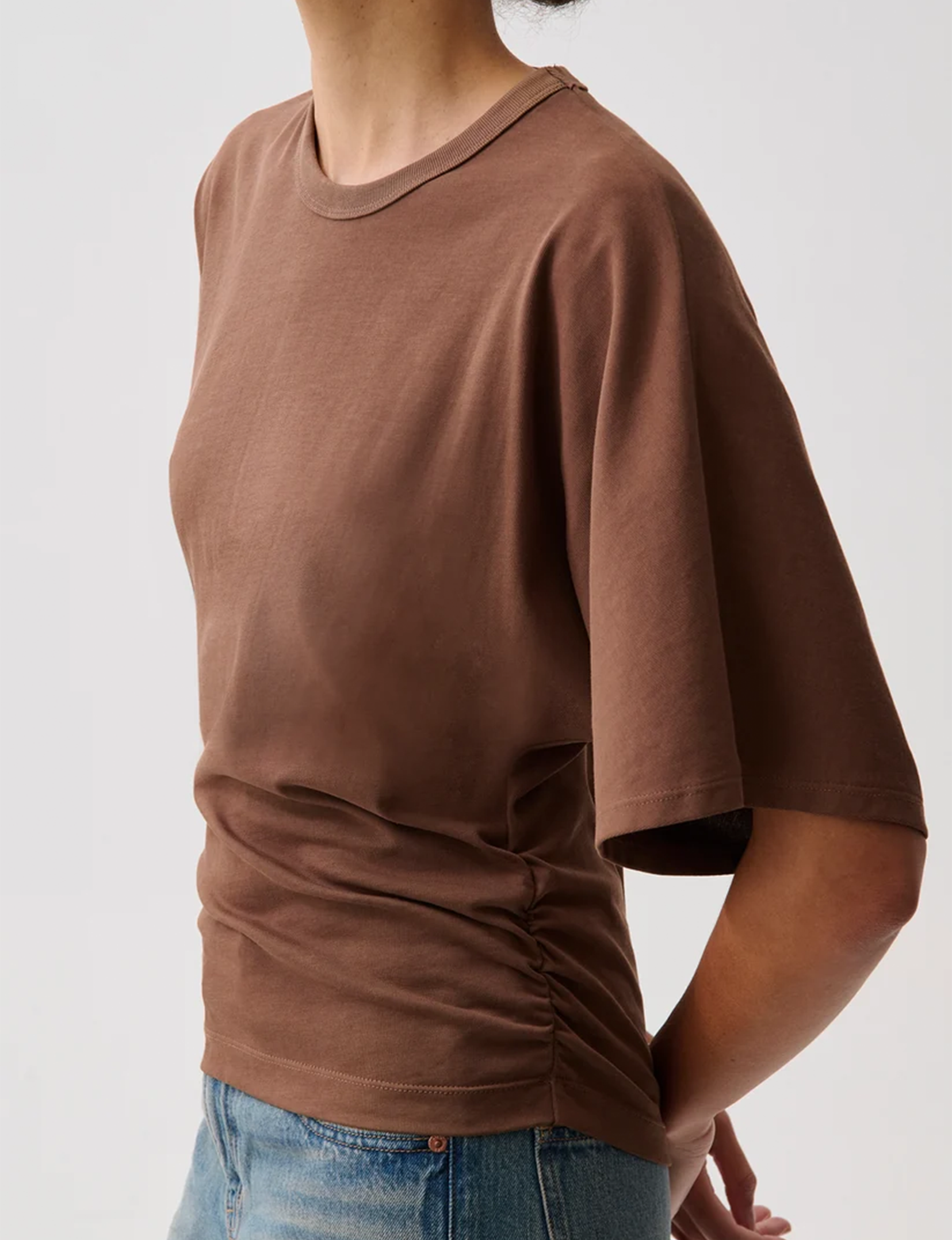 Veronica Kimono Fitted Tee, Lindt