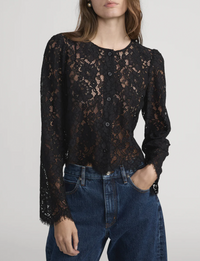 The Lace Blouse, Black