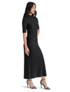 Pernille Sparkly Midi Dress, Black