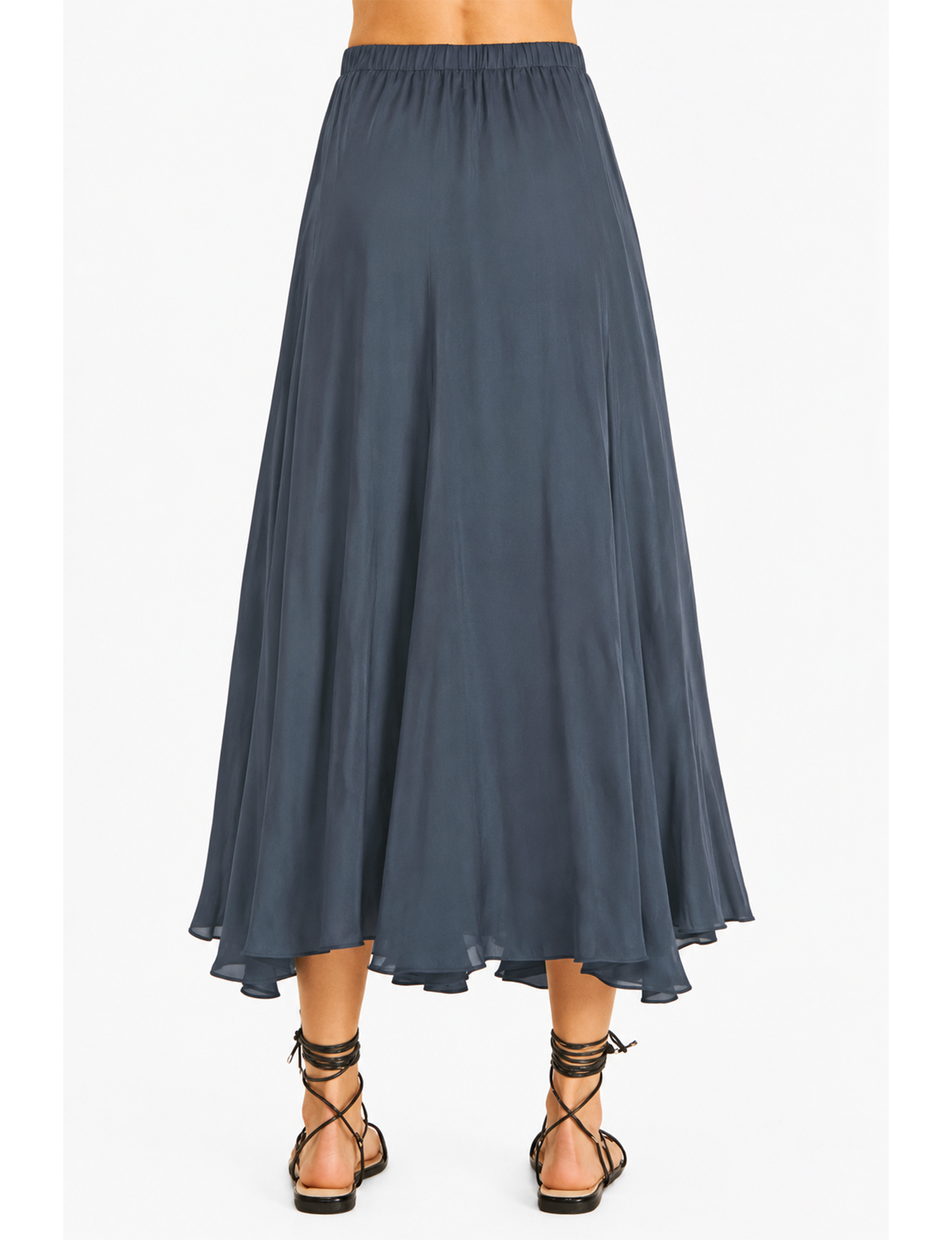 Sophia Midi Skirt, Deep Navy