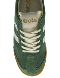 Elan Sneaker, Evergreen/White
