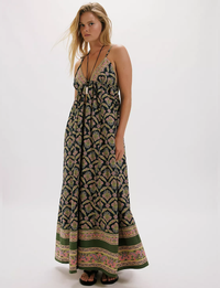 Sorrento Stroll Printed Maxi, Blueberry/Combo