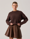 Selbie Sweater, Brown