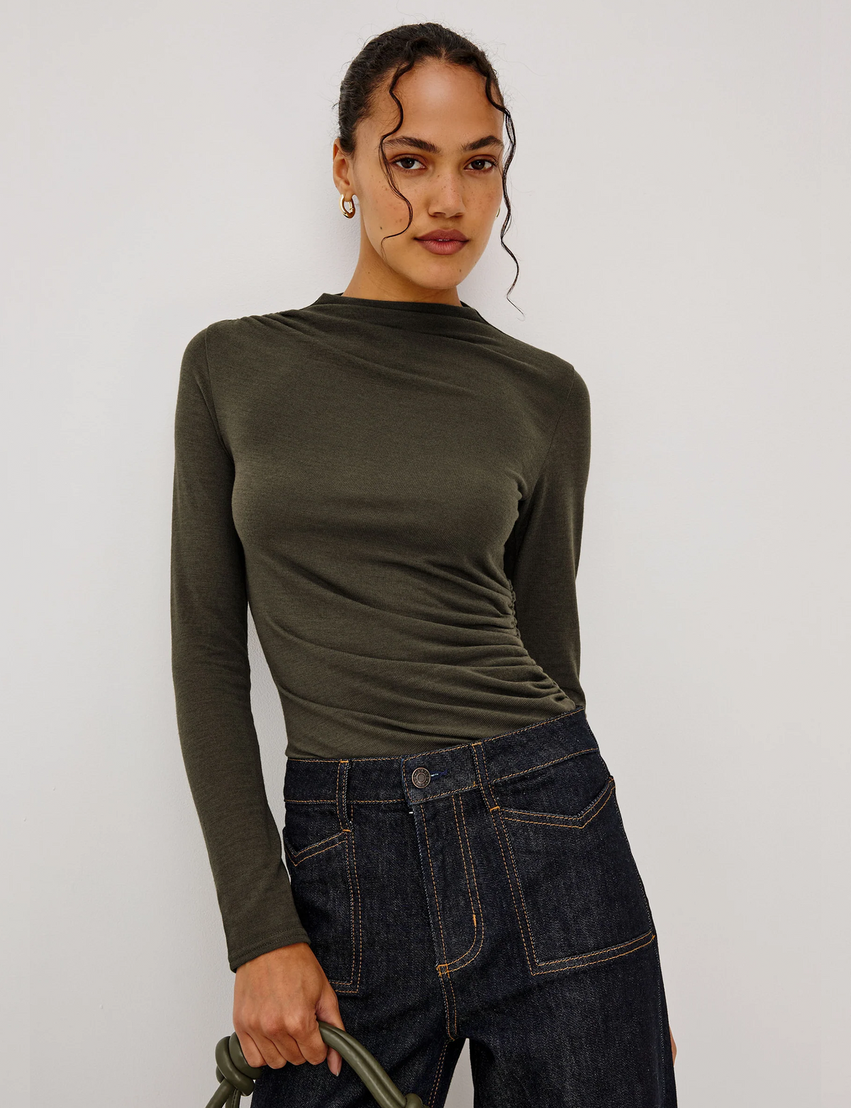 Rails Joelle Top, Heather/Olive