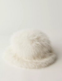 Ice Queen Bucket Hat, Ivory