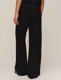 Beaded Beach Pant, Black