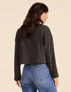 Drop Shoulder Pullover, Black