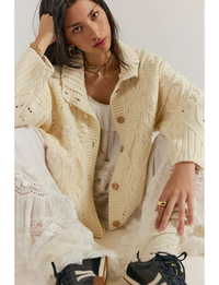 Heart You Cardigan, Ivory
