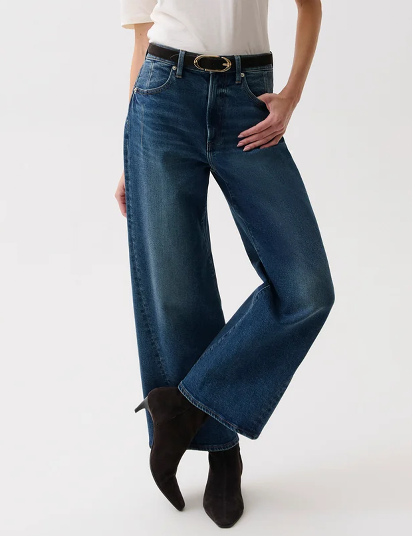 Kyra High Rise Bowed Ankle, Cosmic