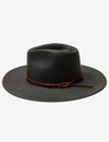 Lindsey Straw Hat, Black
