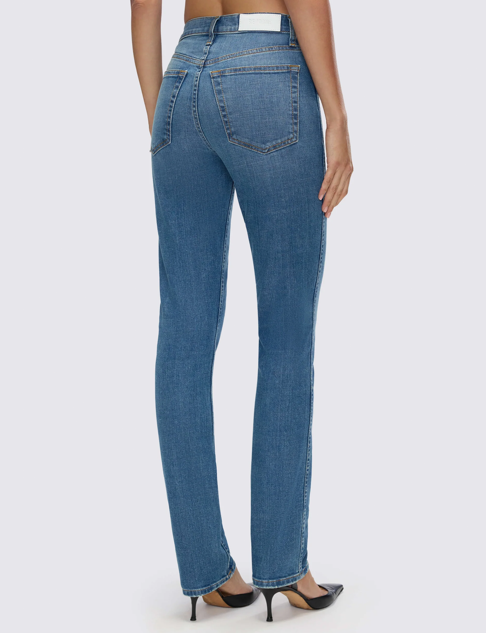 The Dagger High Rise Ultra Slim Jean, Mendocino Indigo