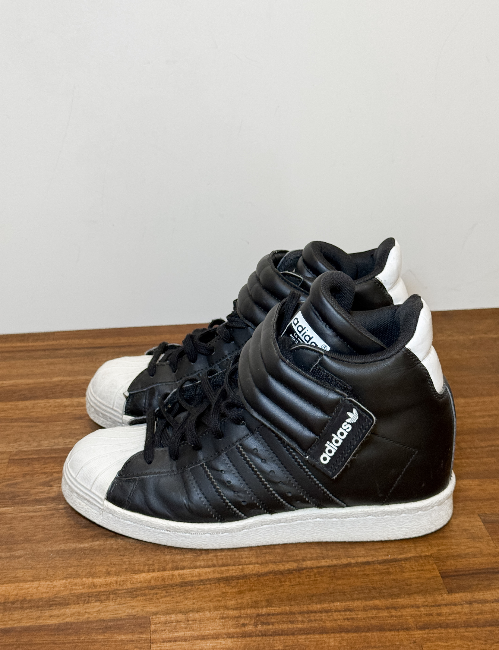 Adidas Wedge Sneaker, Black