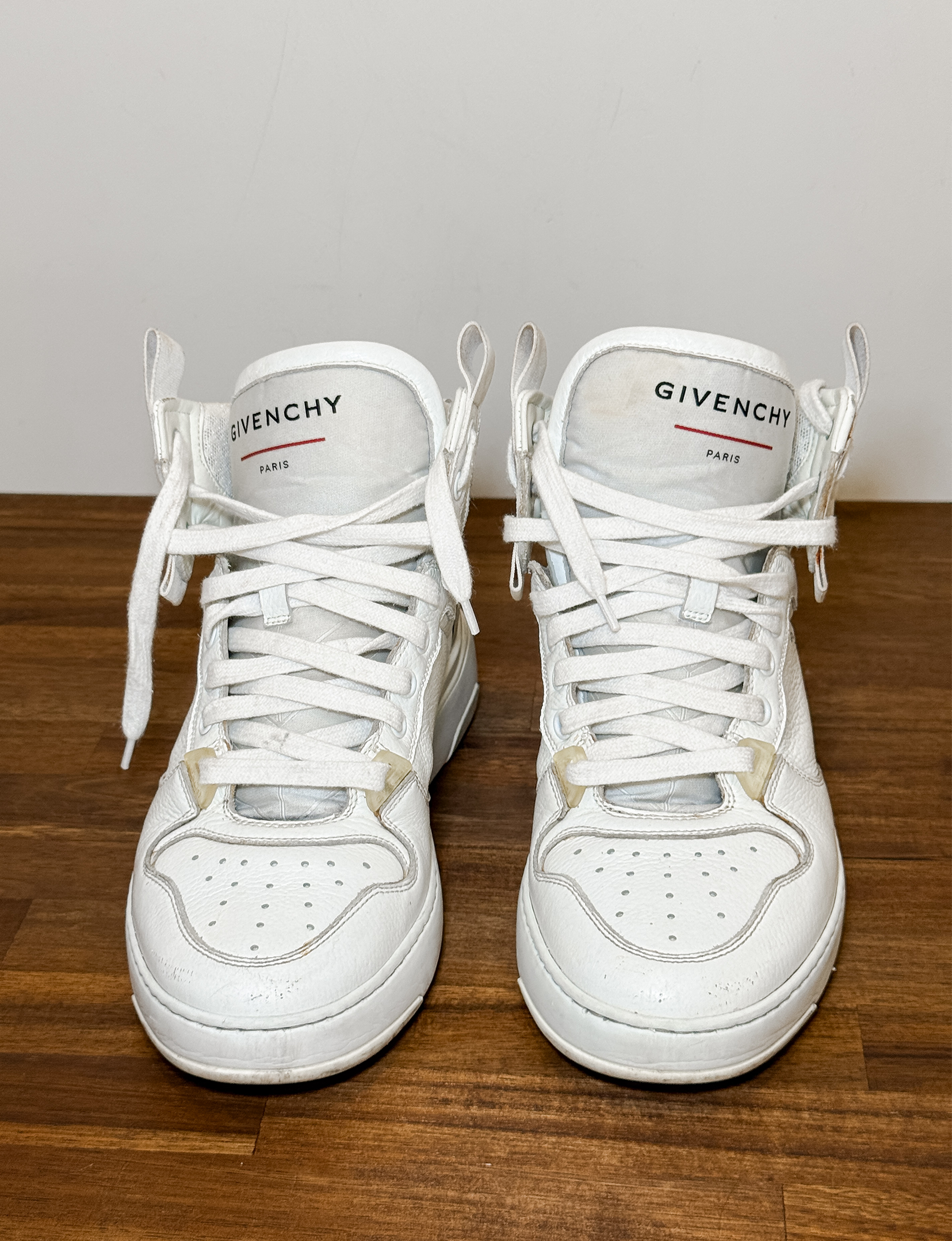 Givenchy High Top Sneakers, White