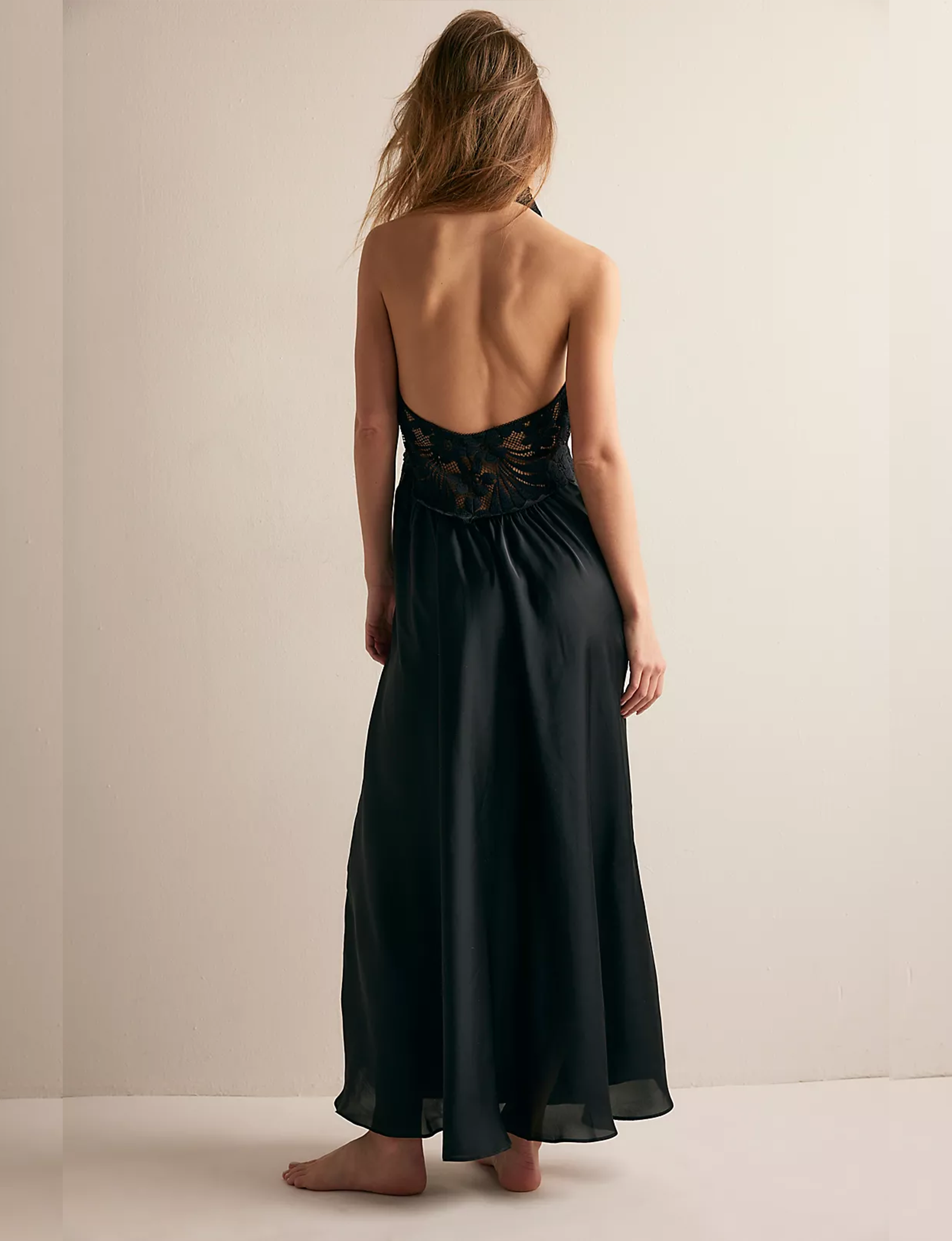 Petal Party Midi Dress, Black