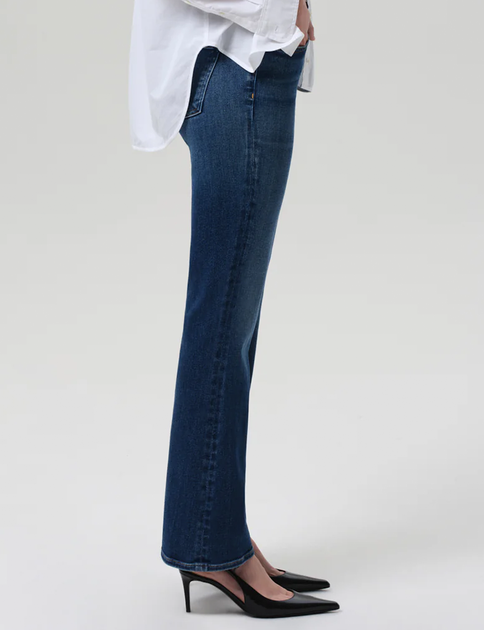 Lilah High Rise Long Bootcut, Augusta