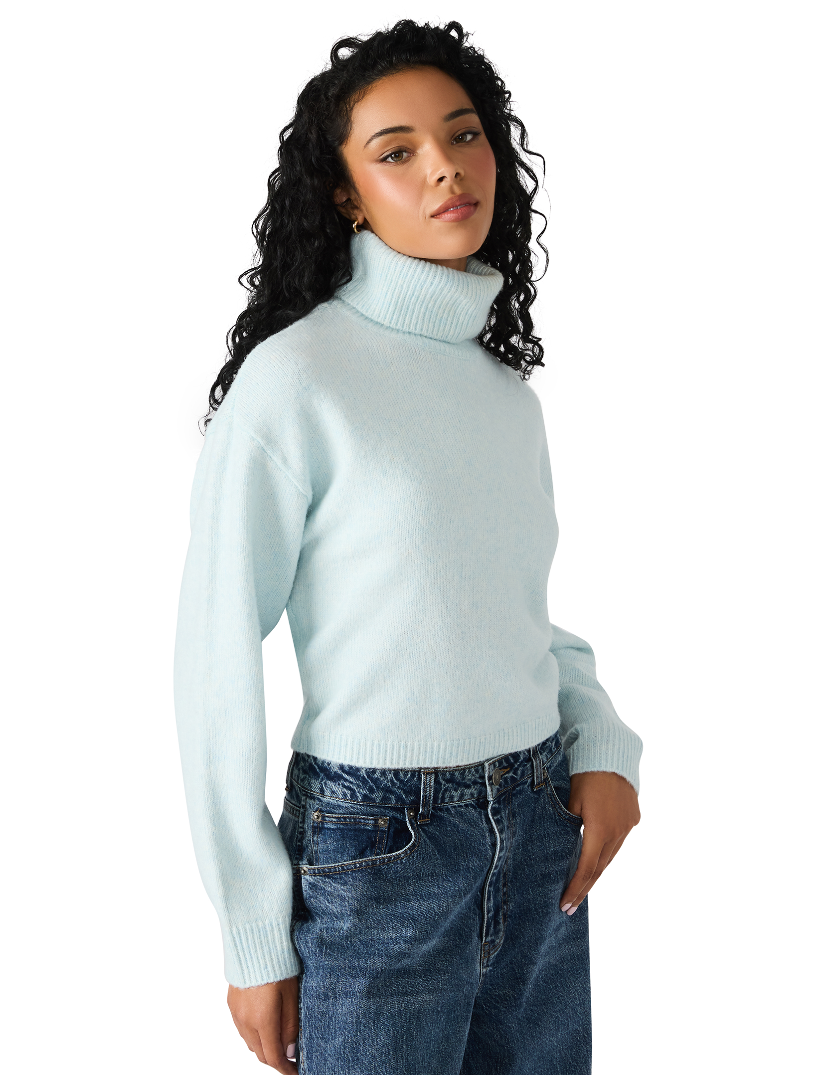 Raegann Sweater, Powder Blue