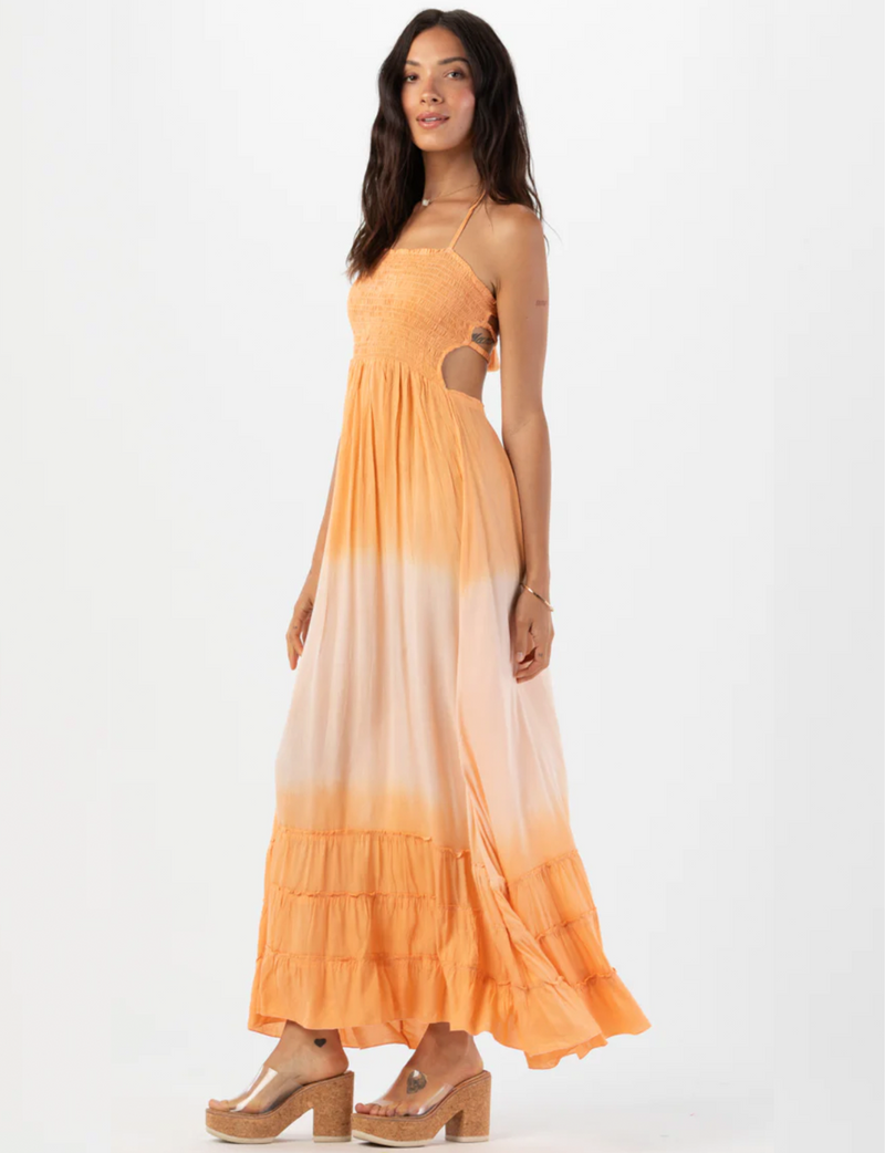 Bellini Maxi Dress, Blush Ombre