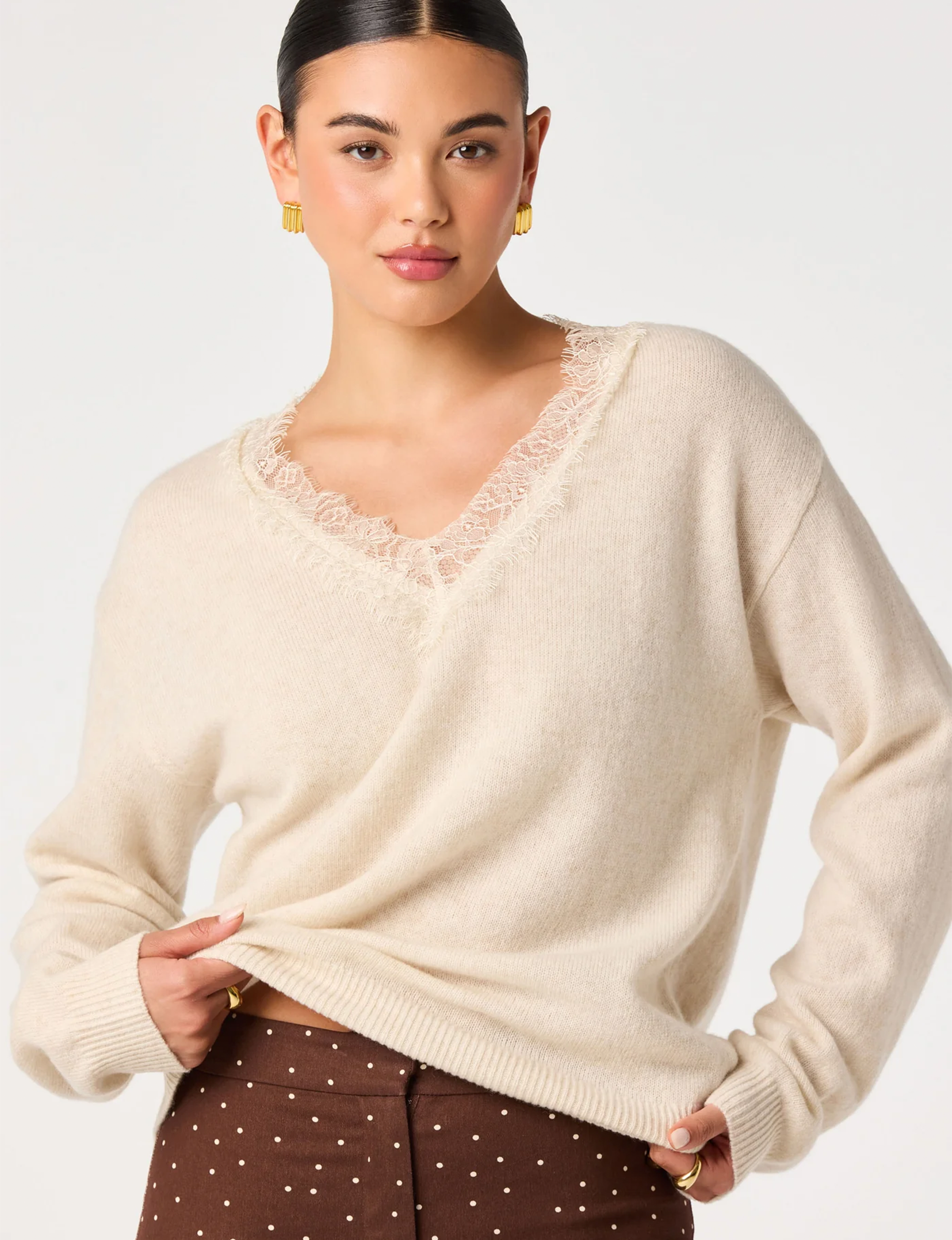 Jadyn Sweater, Ivory