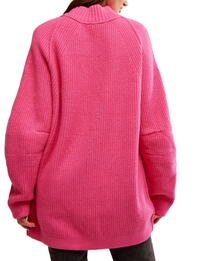 Sunbeam Sweater, Hot Pink