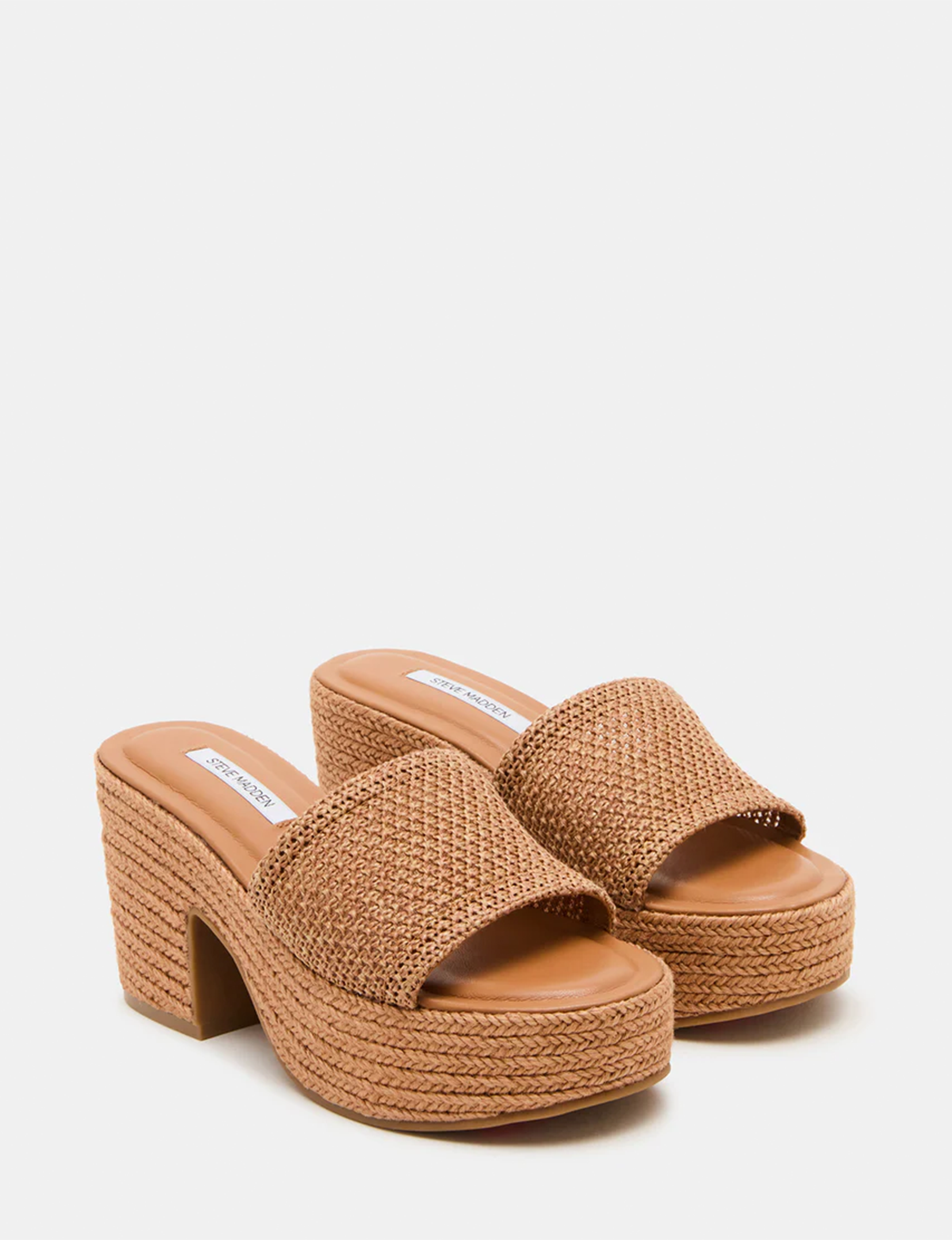 Trippy Platform Sandal, Cognac