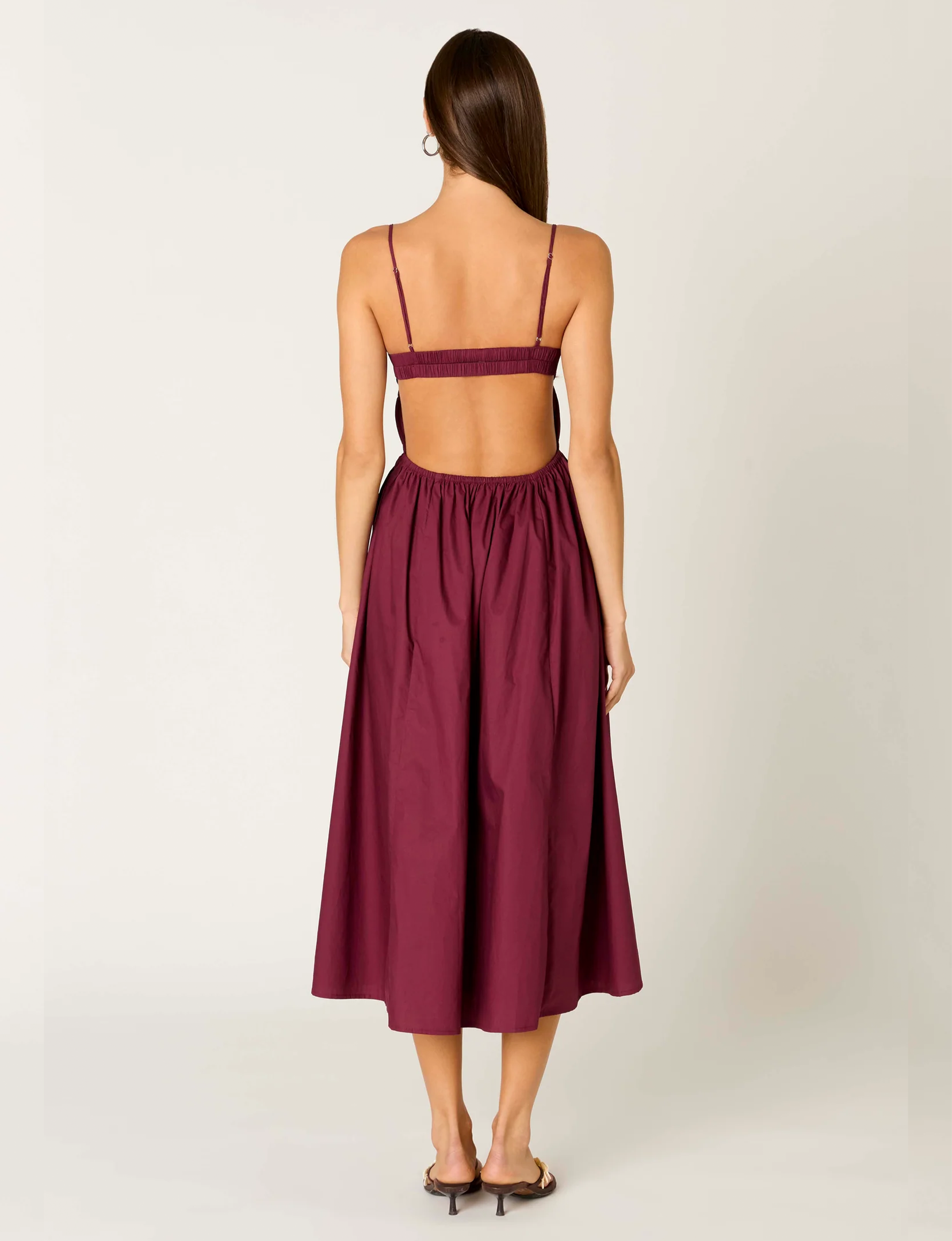 Destene Dress, Plum