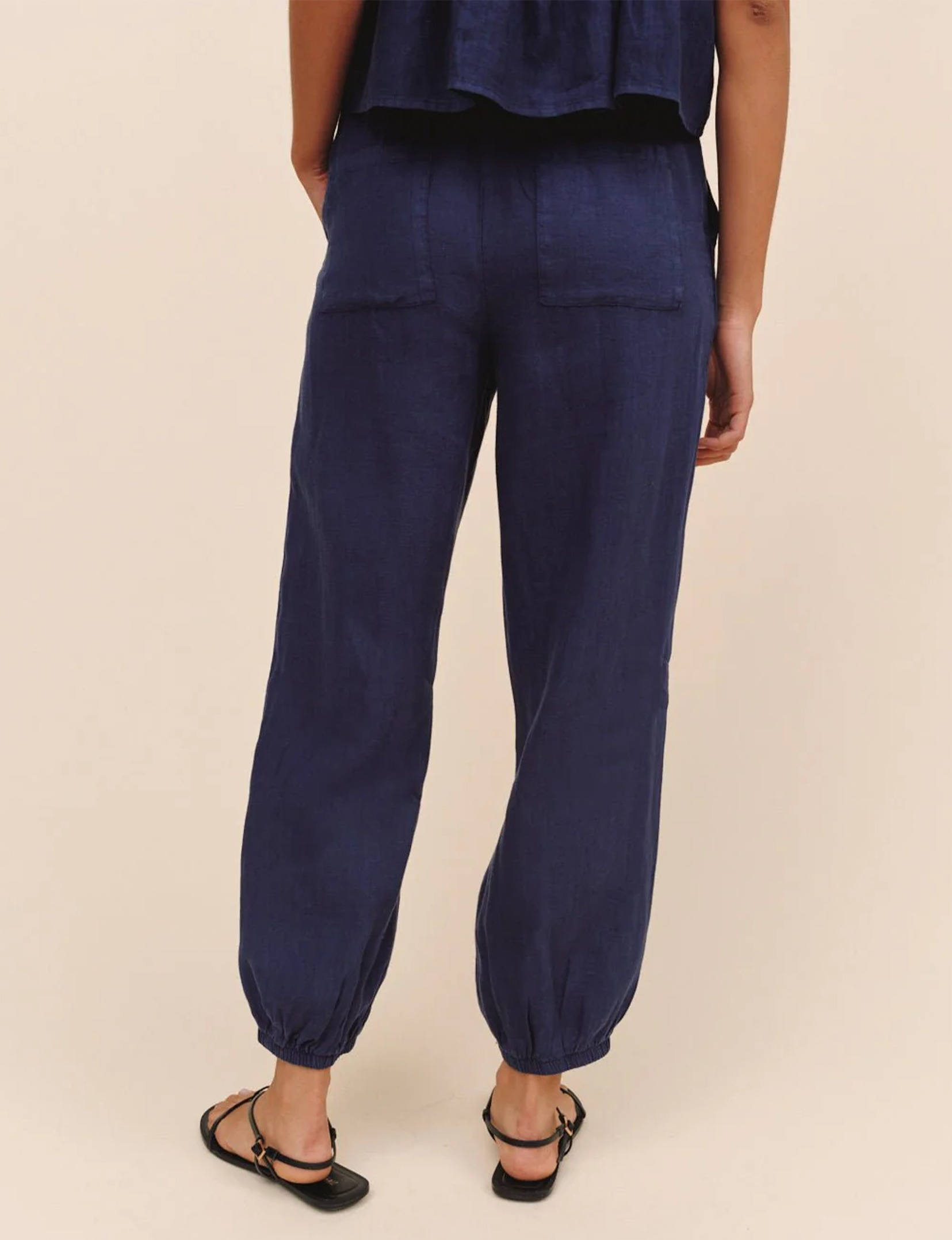 Oversized Femme Jogger, Nautical Night