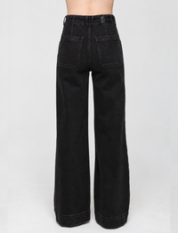 Lana High Rise Ultra Wide Leg, Jetset