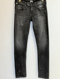 Citizens Of Humanity Racer Low Rise Skinny, Faded Black