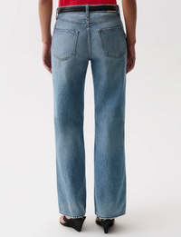 Harlowe Relaxed Baggy Jean, Serpentine Vintage
