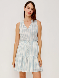 Albany Dress, Windward Stripe