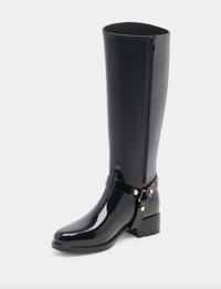 Cloudy H2O Riding Boot, Midnight Patent Stella