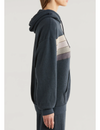 Wave 4 Relaxed Pullover Hoodie, Charcoal