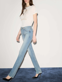 The Slim Cig Jean, Cambria Blue