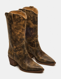 Albany Boot, Brown Distressed