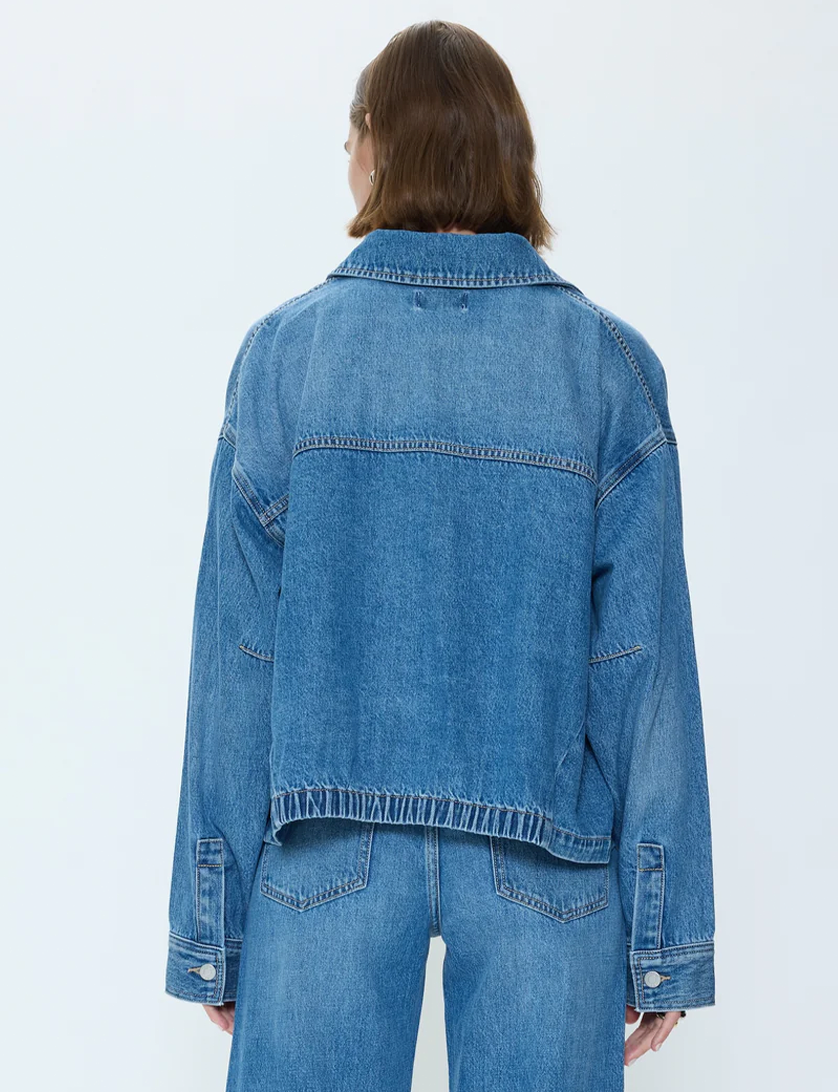 Bibi Blouson Trucker Jacket, Heartfelt