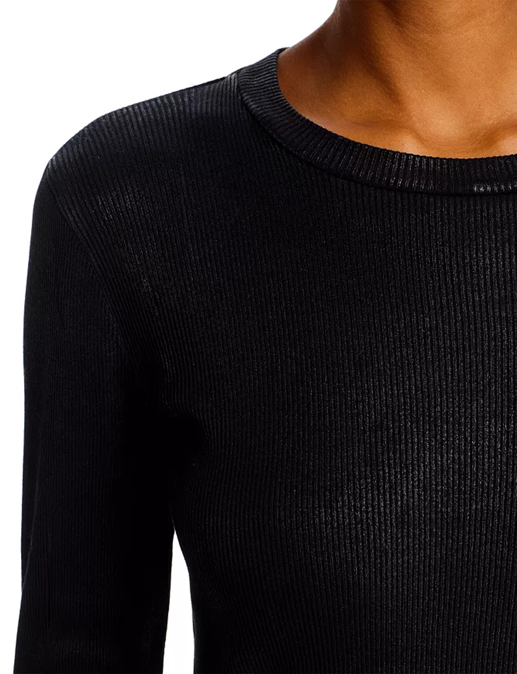 90s Baby Long Sleeve, Black Foil