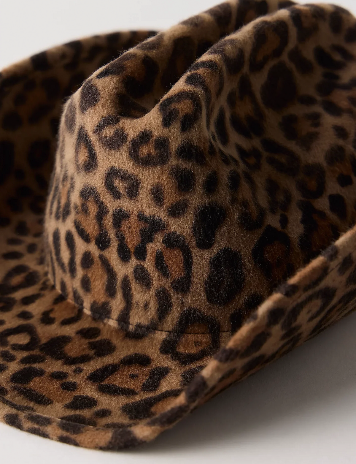 McGraw Felt Cowboy Hat, Leopard