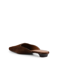 Mocktail Mule, Dark Brown/Suede