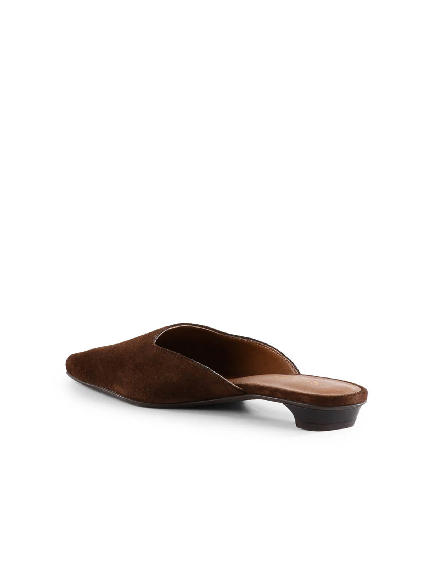 Mocktail Mule, Dark Brown/Suede