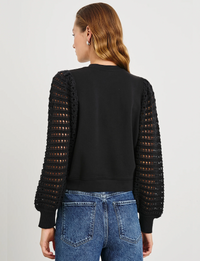 Melody Sweatshirt, Black