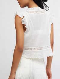 Day Dreamer Top, Ivory
