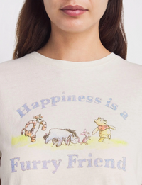 Pooh Friend Classic Tee, Vintage White