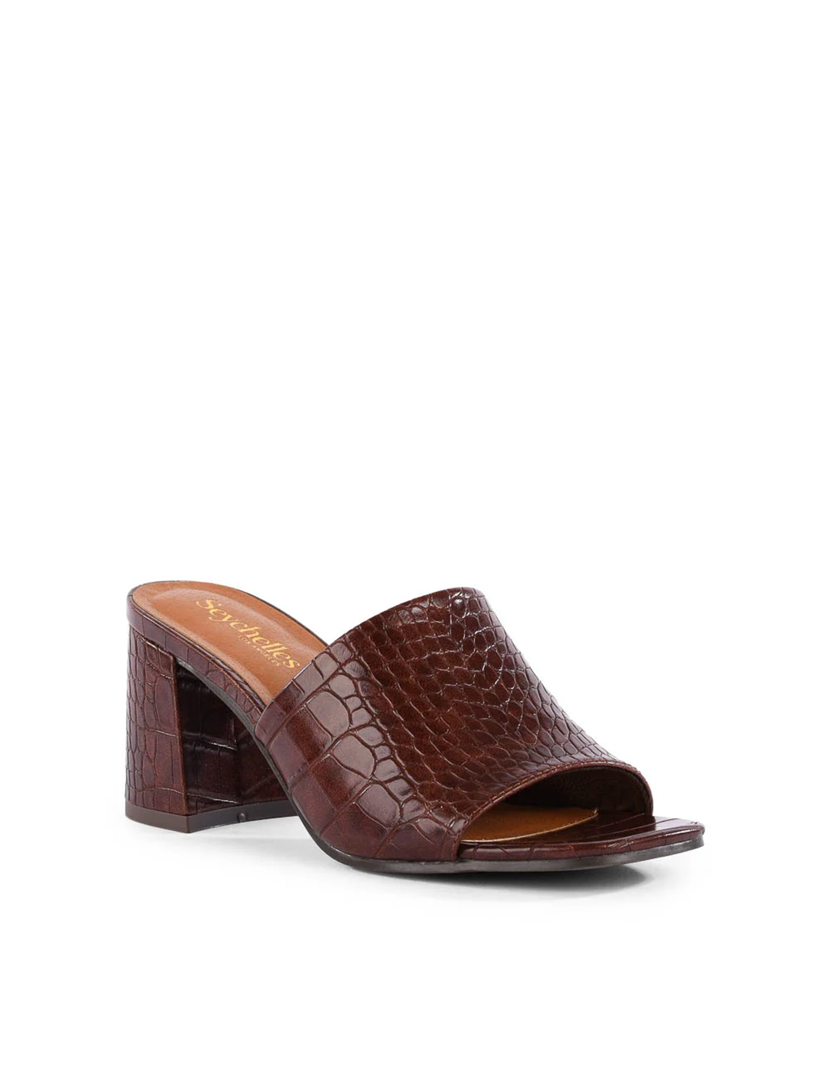Adapt 3 Croco Heel, Brown