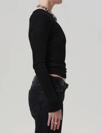 Bina Crewneck, Black