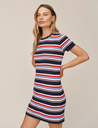 The Striped Tee Dress, Seaside