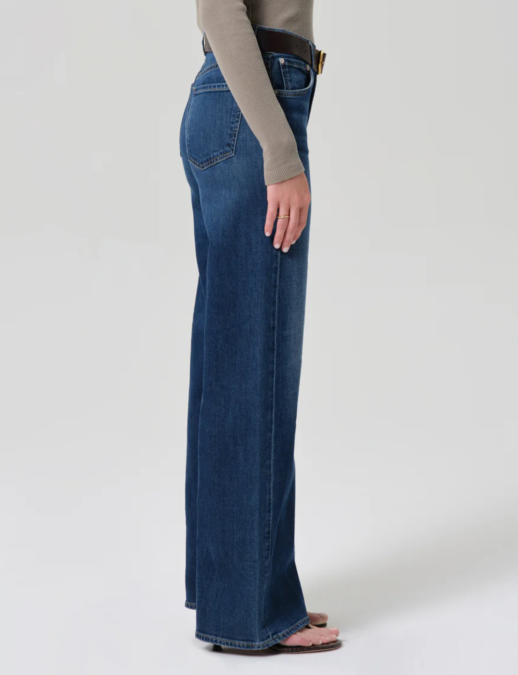 Lyra Long Wide Leg, Elm
